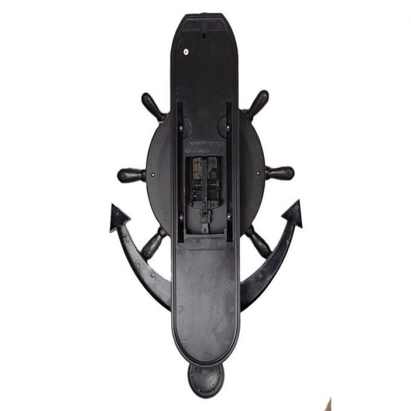Anchor Wall Clock - Shinning Red